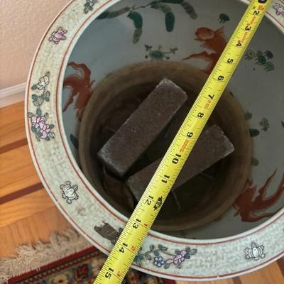 Lot 113 - Large Asian Fish Pot Planter