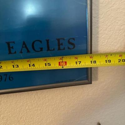 Lot 72 - Framed Gathering of Eagles San Francisco Bay Poster