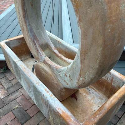 Lot 85 - Very Large Heavy Fountain