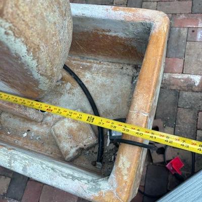 Lot 85 - Very Large Heavy Fountain