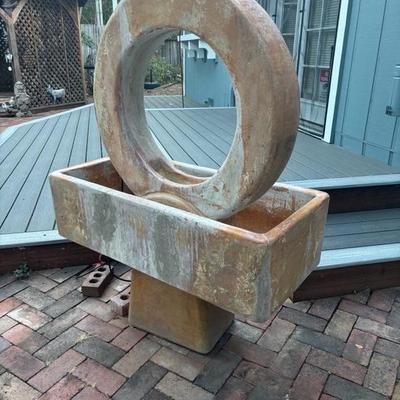 Lot 85 - Very Large Heavy Fountain