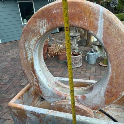 Lot 85 - Very Large Heavy Fountain