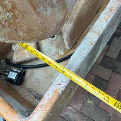 Lot 85 - Very Large Heavy Fountain