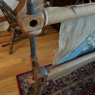 Lot 115 - Wood Needlepoint Frame