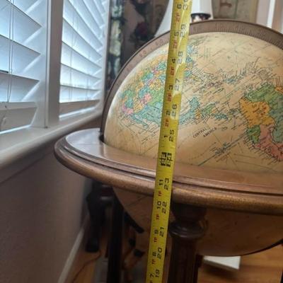 Lot 6 - Floor Globe with Light