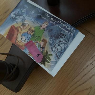 Lot 6 - Floor Globe with Light