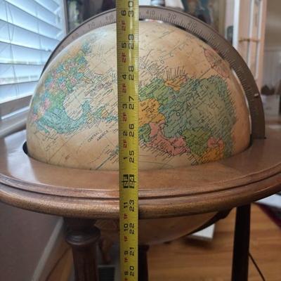 Lot 6 - Floor Globe with Light