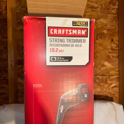 236 Craftsman String Trimmer Battery Powered