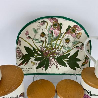 149 Large Portmeirion Canister Pottery Set and more