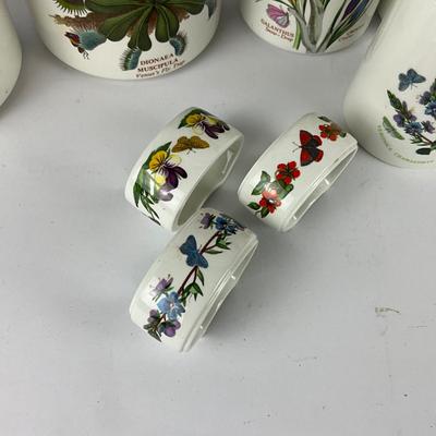 149 Large Portmeirion Canister Pottery Set and more