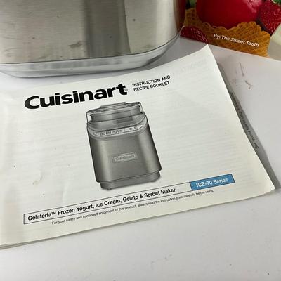 203 Cuisinart Ic Cream Machine