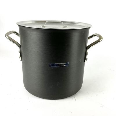 209 Large Calphalon 16qt Commercial Anodized Stockpot with Lid