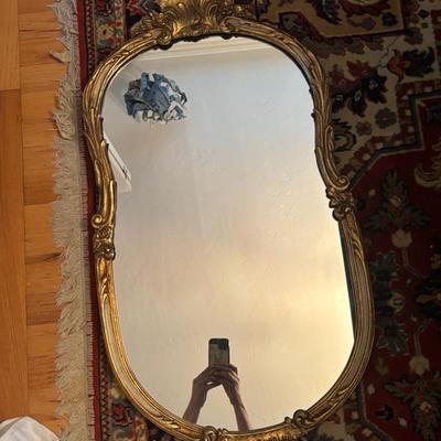 Lot 78 - Antique Mirror