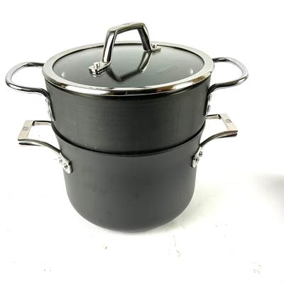 210 Calphalon Commercial Anodized Double Boiler with Lid