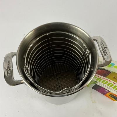 222 ALL CLAD Asparagus Pot with Spatula