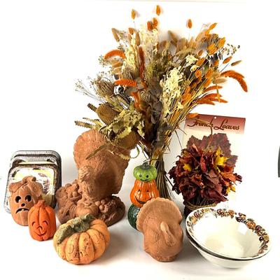 228 Large Fall Terracotta Home Decor Lot