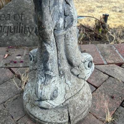 Lot 90 - Small Cement Bird Bath