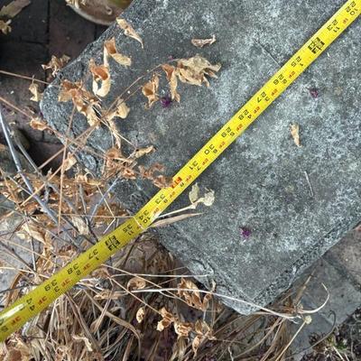 Lot 92 - Garden Cement Bench