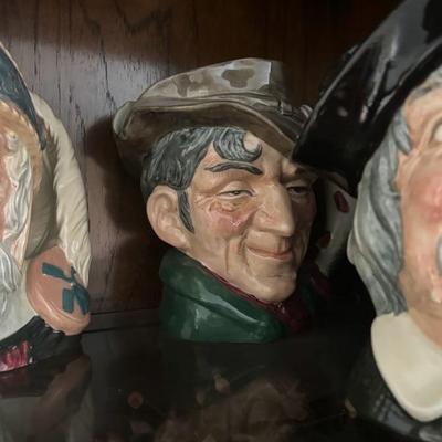 Lot 97 - Royal Doulton Toby Mug "Don Quixote" and 2 others