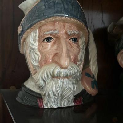 Lot 97 - Royal Doulton Toby Mug "Don Quixote" and 2 others