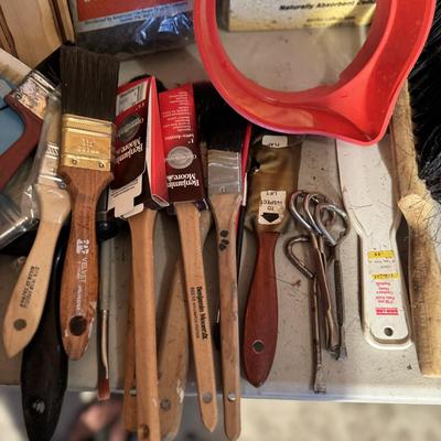 251 Large LOT of Misc. Painting Supplies
