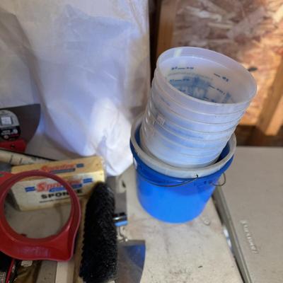 251 Large LOT of Misc. Painting Supplies