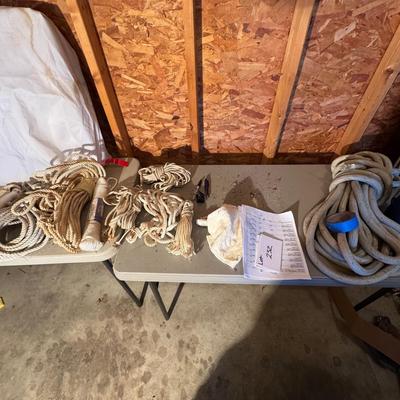 252 LOT of Misc. Ropes