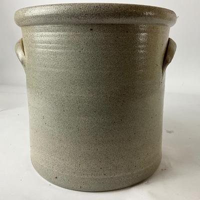 278 ROWE Pottery Works Salt Glazed Crock