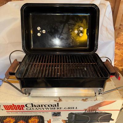 254 Weber “Go Anywhere” Portable Charcoal Grill