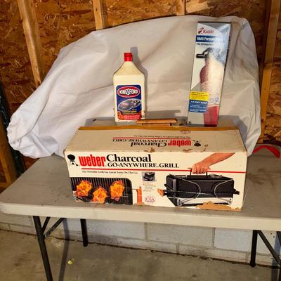 254 Weber “Go Anywhere” Portable Charcoal Grill