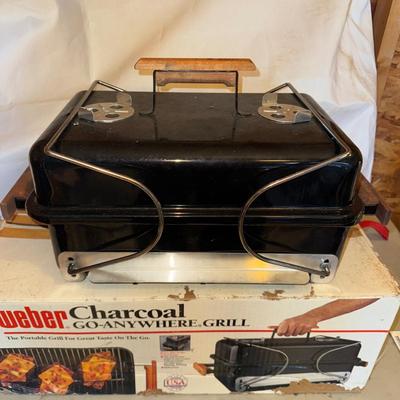 254 Weber “Go Anywhere” Portable Charcoal Grill