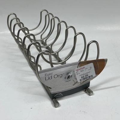 Euro Lid Organizer Rack New Cond.