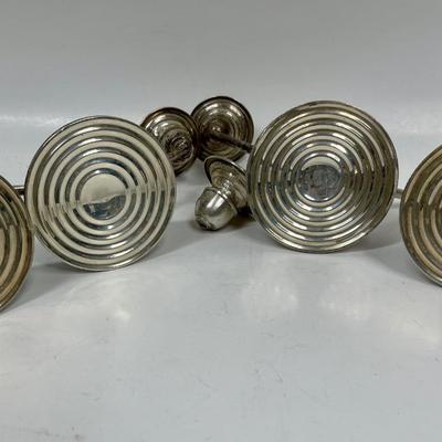 Vintage Empire Sterling Silver Candlesticks
