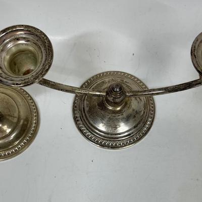Vintage Empire Sterling Silver Candlesticks
