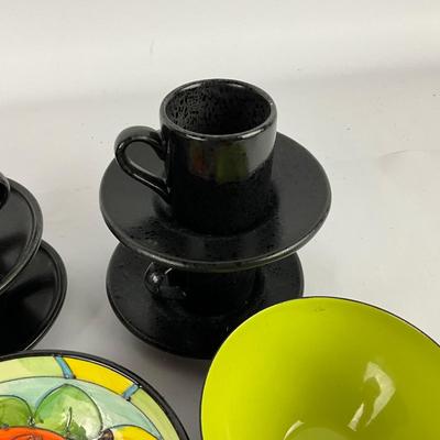 311 Set of 5 Hubert Krenchel Krenit Enamel Bowls