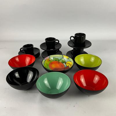 311 Set of 5 Hubert Krenchel Krenit Enamel Bowls
