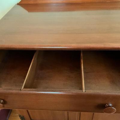 322 Vintage Cherry Stained Maple Server