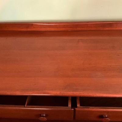 322 Vintage Cherry Stained Maple Server