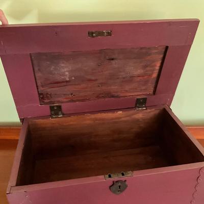 323 Antique Document Box