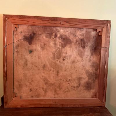326 Original Swedish Oil Painting signed H. Rodin