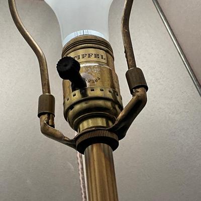 330 Pair of Brass Stiffel Lamps