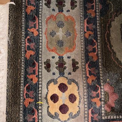 332 Mid Century Handknotted Wool Rug by Couristan Rug 8' x 11'