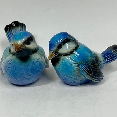 Goebel Blue Bird Pair Figurines - small chip