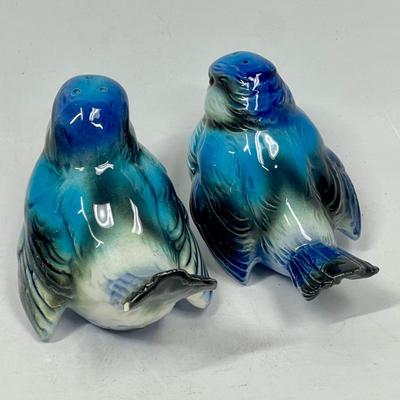 Goebel Blue Bird Pair Figurines - small chip