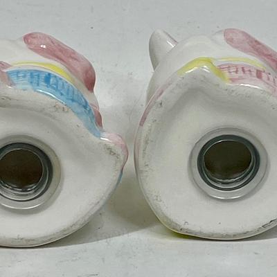 Ceramic Cow Salt and Pepper Shakers