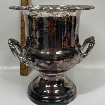 Large Silver-plated Ice Bucket Leonard EPNS