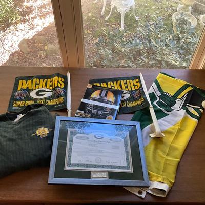 336 Green Bay Packers Football Lot