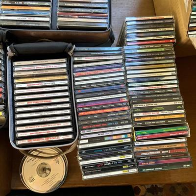 337 Large lot of Music CD's Bruce Springsteen, Jazz, and much more