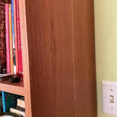 340 Large Wooden Double Bookshelf