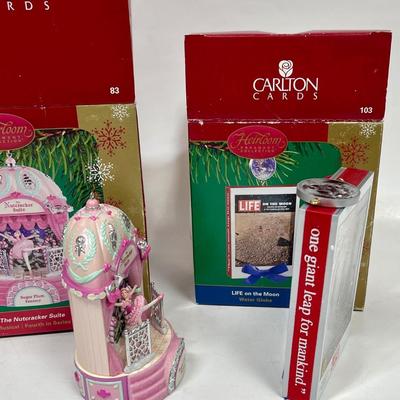 Carlton Vintage Christmas ornament in their Original Boxes - Ballerina & Life Magazine